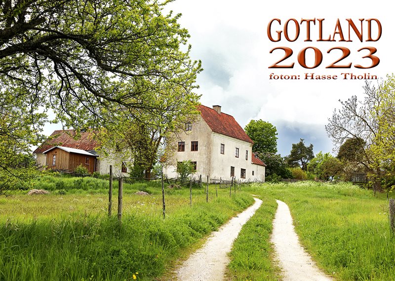 Gotland 2023 Väggalmanacka