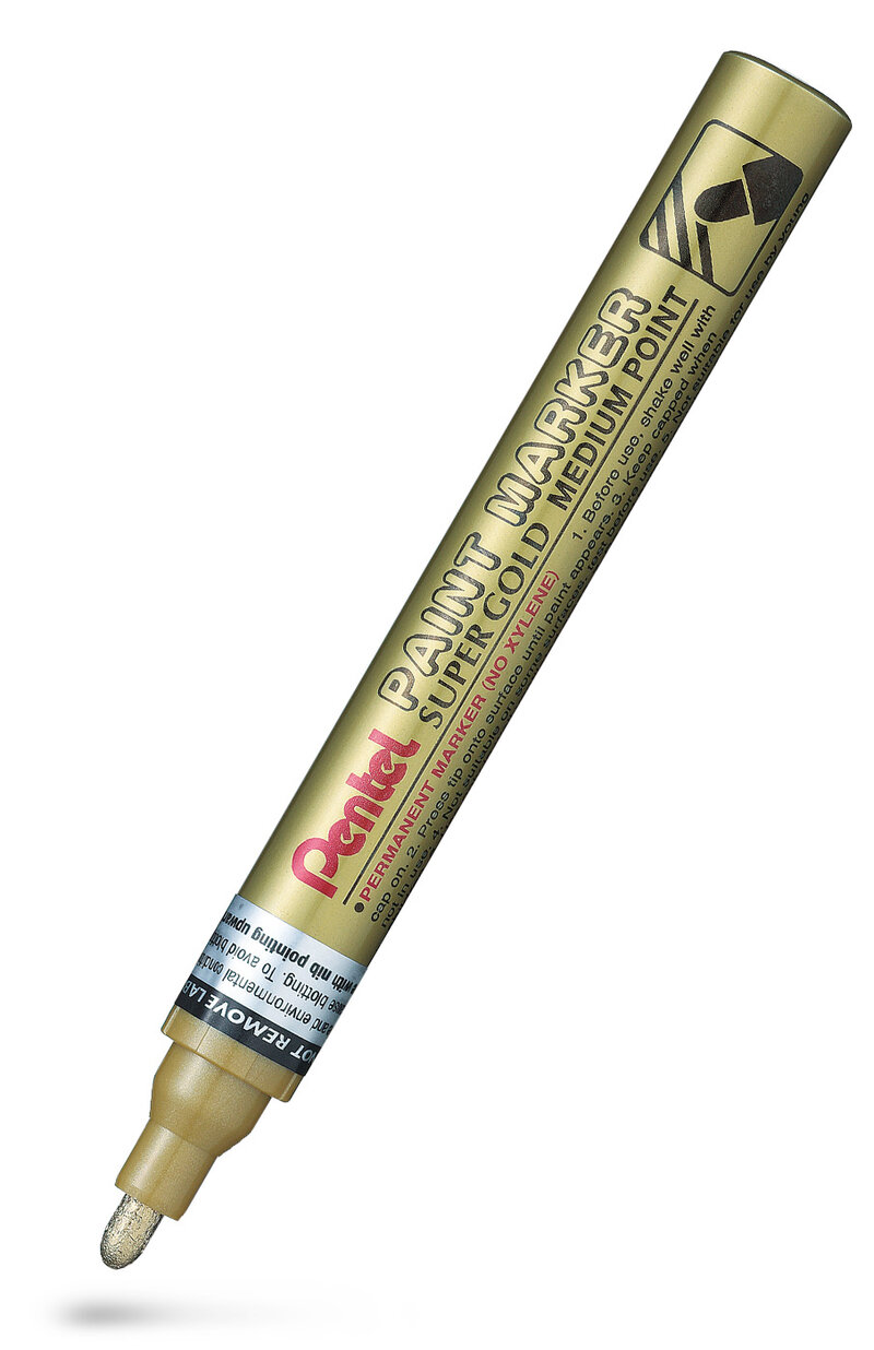 Märkpenna PENTEL Paint Marker rund guld