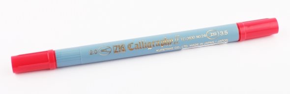ZIG Calligraphy II TC-3100 Vinröd