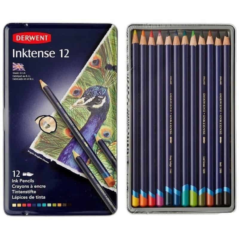 DERWENT INKTENSE 12 ASS.