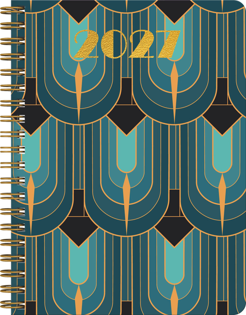 Designkalender - A6 Deco 12 mån FSC