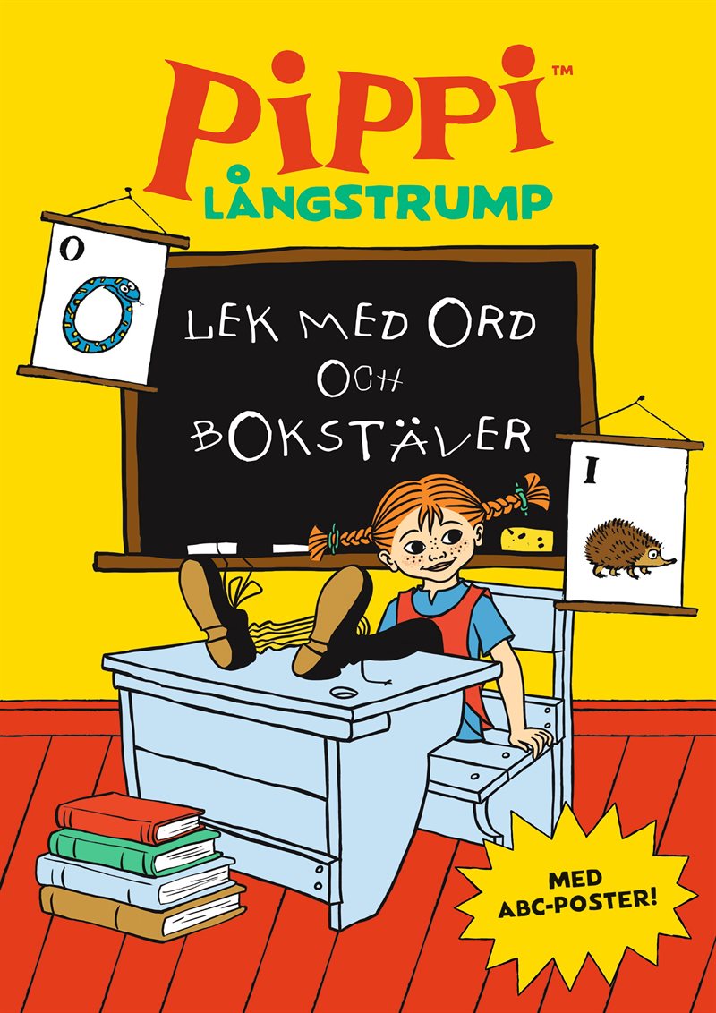 Pippi Långstrump Lek med ord och bokstäver