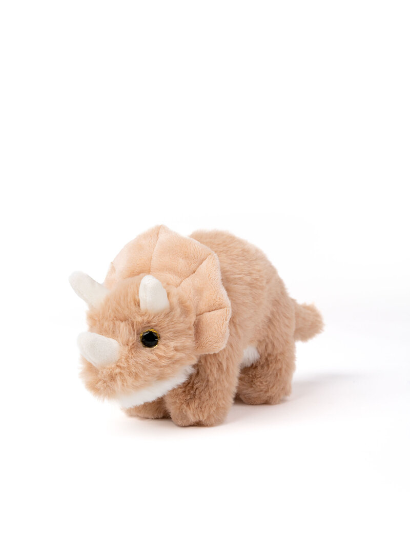 Dino, Triceratops, Aprikos, liten