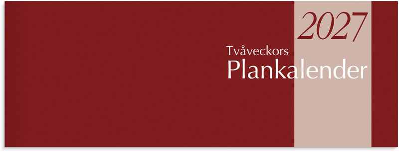 Tvåveckors Plankalender 2027