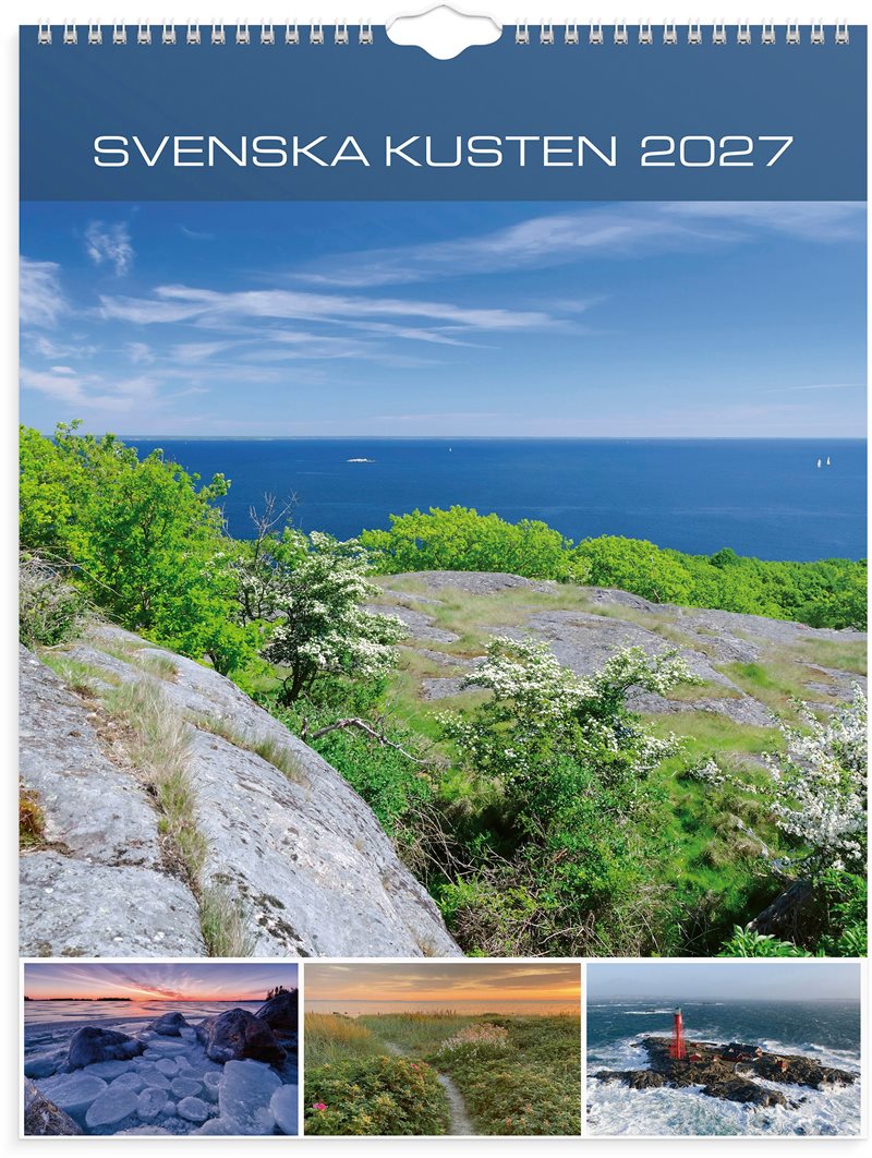 Väggkalender 2027 Svenska kusten