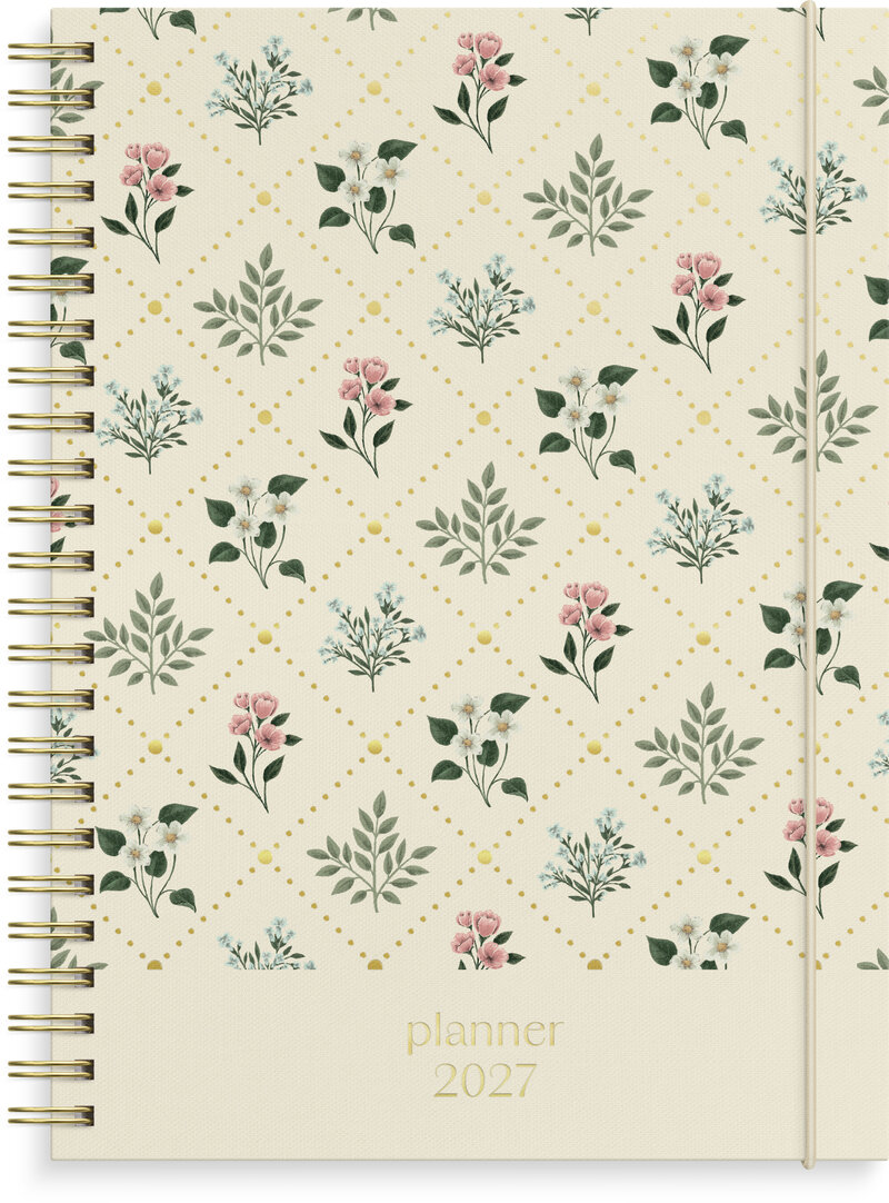Kalender 2027 Senator A5 Story blomma