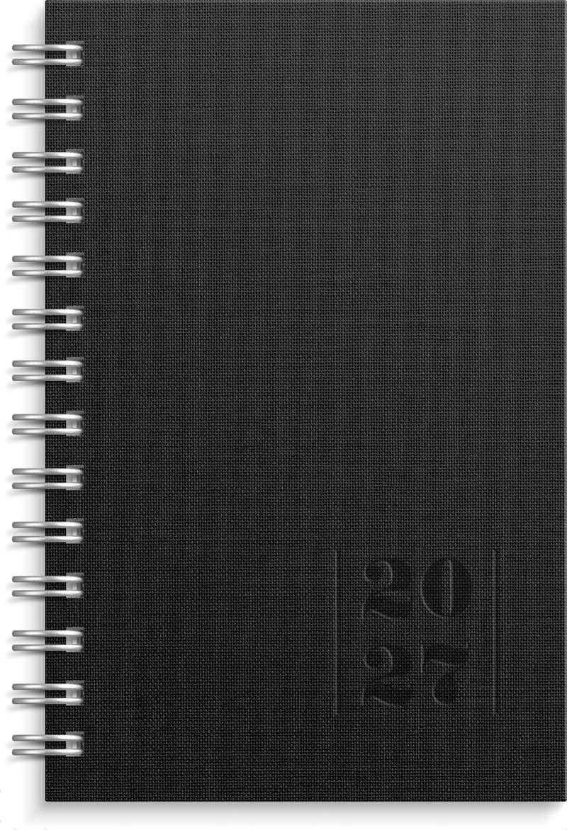 Kalender 2027 Leader Textile svart