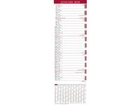 Stor bordskalender med flik - 1572