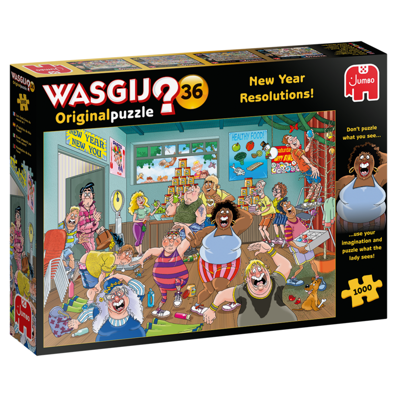 Wasgij 36 New year resolution