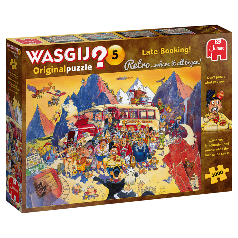Wasgij - Original Retro 5, Late Booking! pussel 1000 bitar