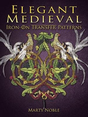 Elegant medieval iron-on transfer patterns