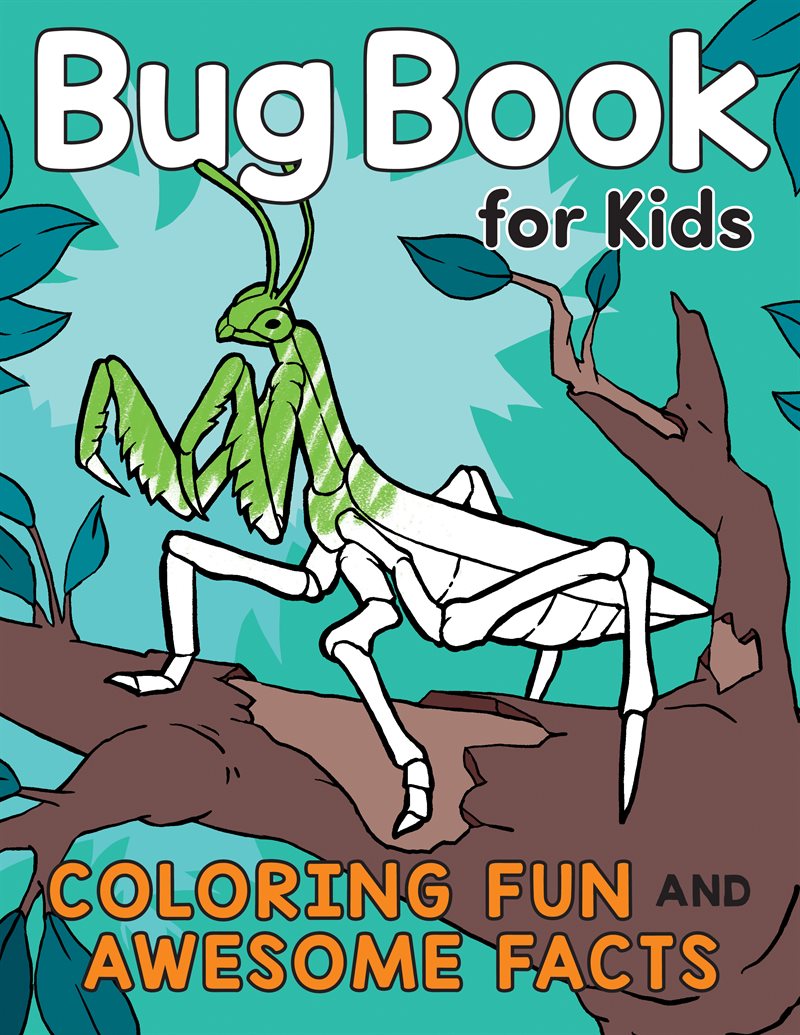 Bug Book For Kids : Coloring Fun and Awesome Facts