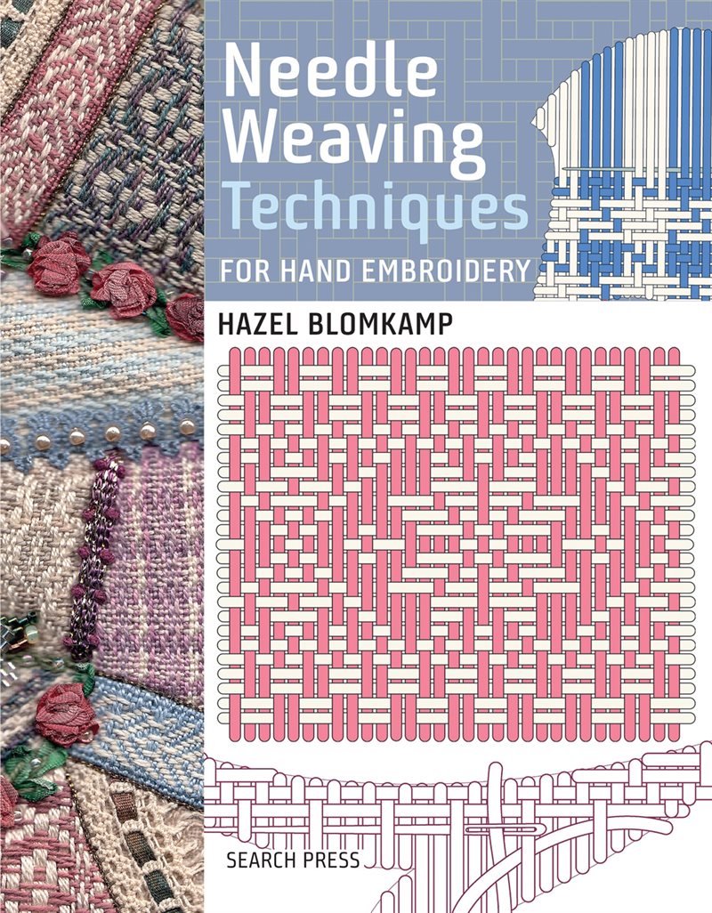 Needle weaving techniques for hand embroidery