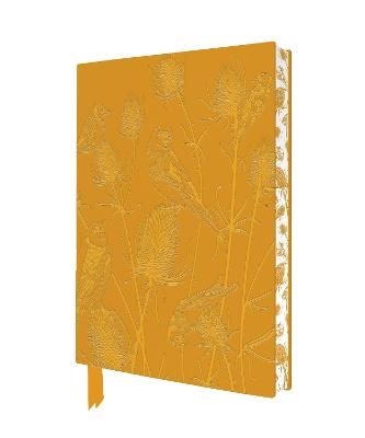 Polly Rose Morris: Gathering of Goldfinches Artisan Art Notebook (Flame Tre