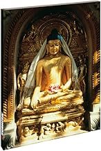 Blank Book, Buddha Statue Large (7.125" X 9"; 150 Unlined Pages; Hardbound)