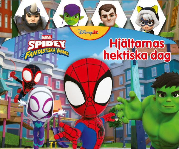 Marvel Spidey Flikbok - Hjältarnas hektiska dag
