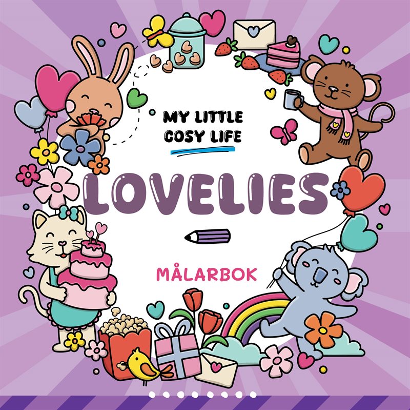 Lovelies : En Cozy Coloring målarbok från My Little Cozy Life