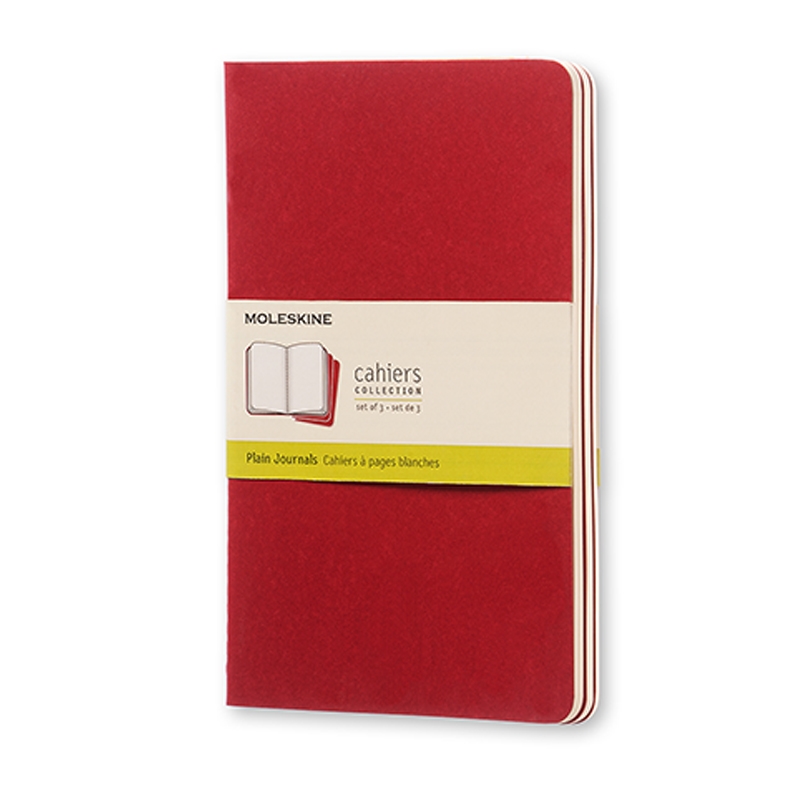 Cahier Journal P, L, Red