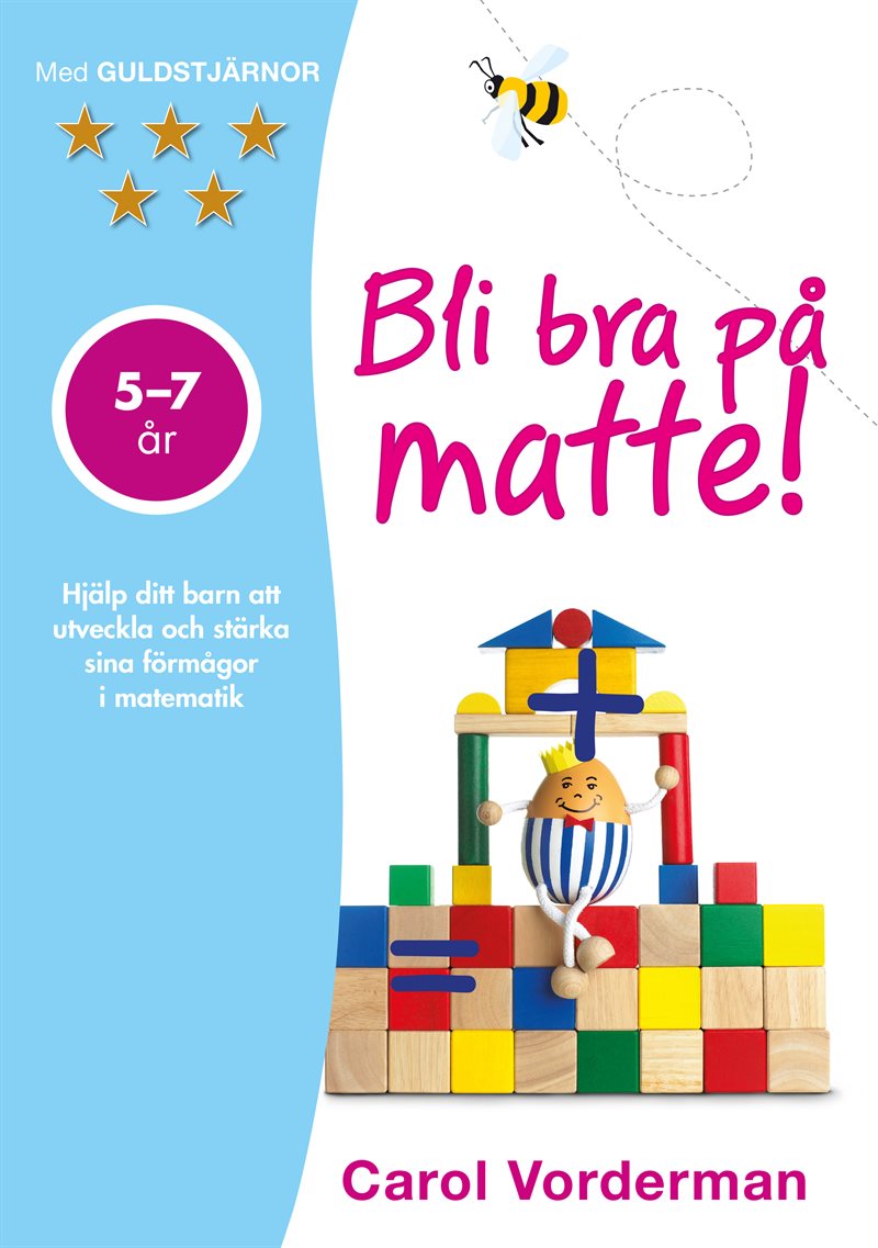 Bli bra på matte! 5-7 år (ljusblå)