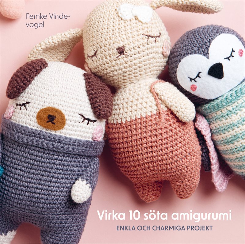 Virka 10 söta amigurumi