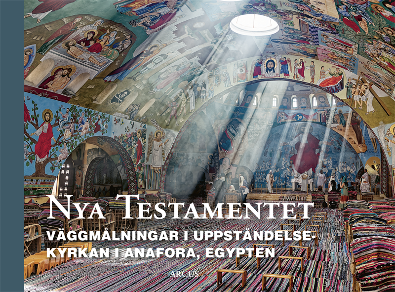 Nya Testamentet - Väggmålningar i Uppståndelsekyrkan i Anafora, Egypten