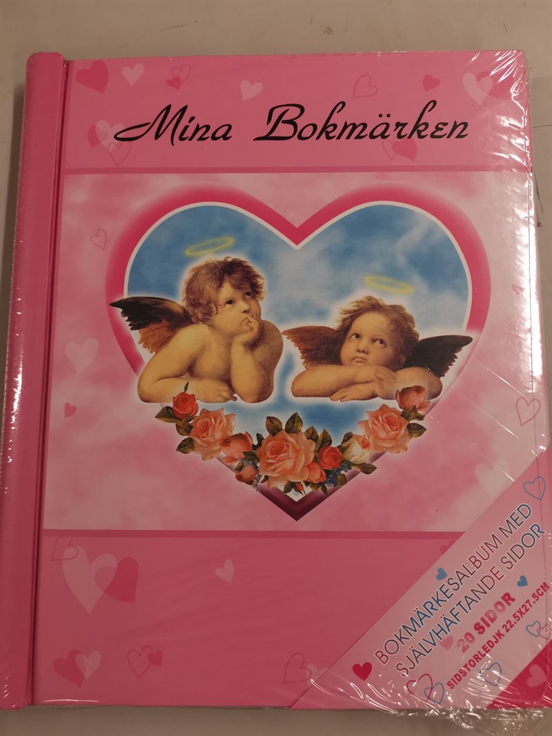 Album Mina Bokmärken Rosa