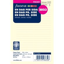 Dagbok Pocket 2023 Dag/Sida Svensk/Dansk/Norsk