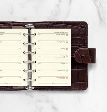 Filofax - Pocket Refill 2027  Vecka/Sida