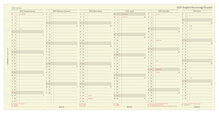 Filofax - A5 Refill 2029 Årsplan