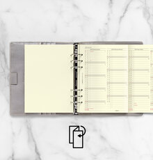 Filofax - A5 Refill 2029 Årsplan