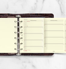 Filofax - Pocket Refill 2029 Årsplan