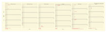Filofax - Pocket Refill 2029 Årsplan