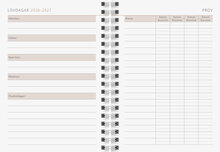 Elevkalender A6 Black FSC Almanacksförlaget