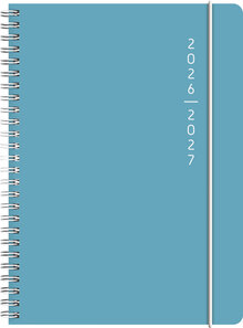 Elevkalender A5 Plain Blue Marble Almanacksförlaget
