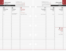 Systemkalender - Aplan Mini Executive refill 18 mån FSC