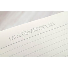 5-års dagbok A5 Paperstyle - Beige natur