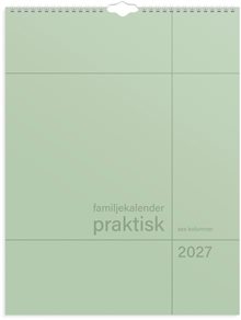 Familjekalender 2027 Praktisk