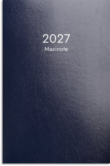 Kalender Maxinote 2027 blå kartong
