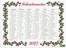 Stora Hallonalmanackan 2027