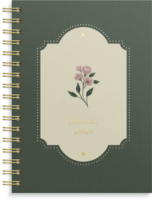 Kalender 2027 Weekly A6 Story blomma