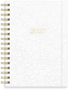 Kalender 2027 Weekly A6 White