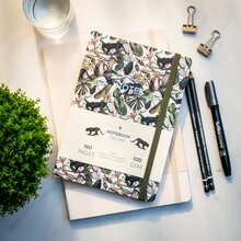 Notebook Deluxe A5 panther
