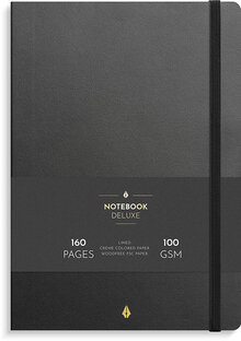 Notebook Deluxe B5 black