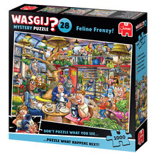 Pussel Wasgij Mystery 28- Feline Frenzy!