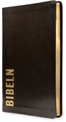 Bibel 2026 Slimline - Bonded leather Svart